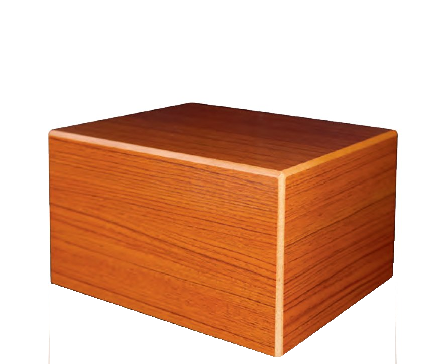 Urne économique incluse - Bois pâle