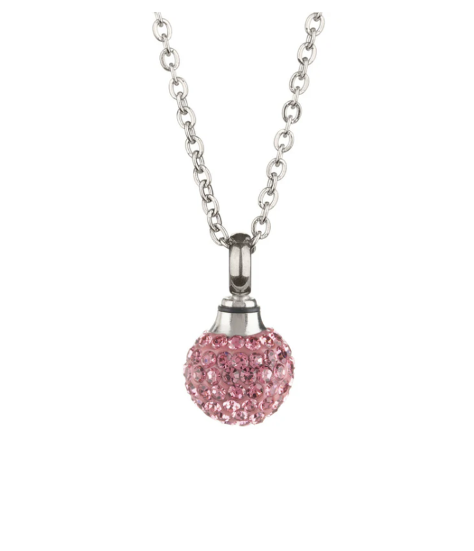 Pendentif - Sphère Rose