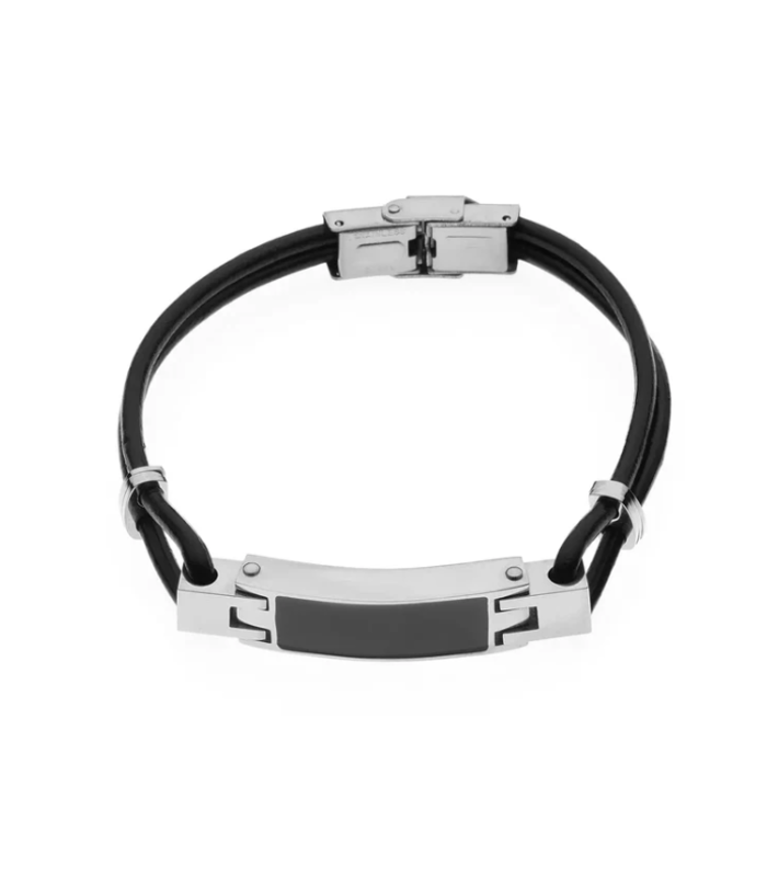 Bracelet - Noir & Argent