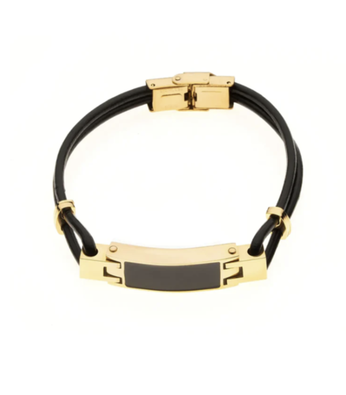 Bracelet - Noir & Or